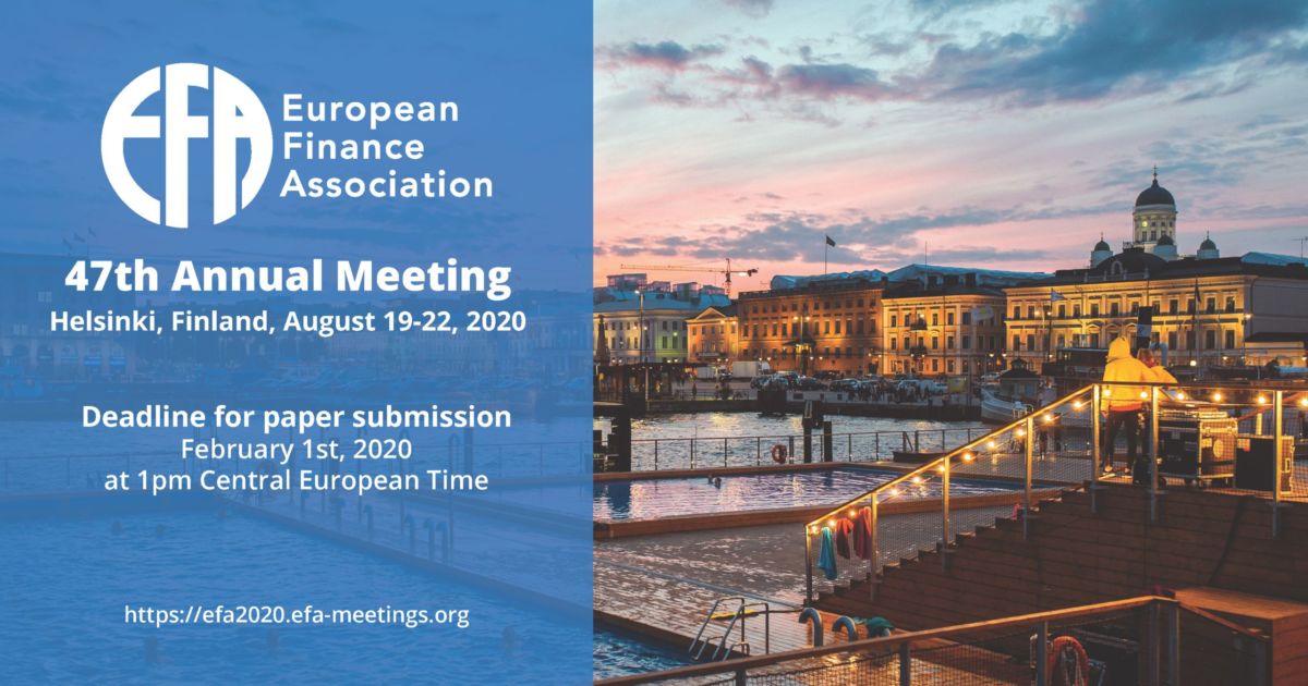 European Finance Association Efa 2020 Submission